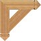 Ekena Millwork Traditional Arts & Crafts Rough Sawn Bracket, Western Red Cedar, 4"W x 18"D x 18"H BKT04X18X18TRA03RWR - alternate 2